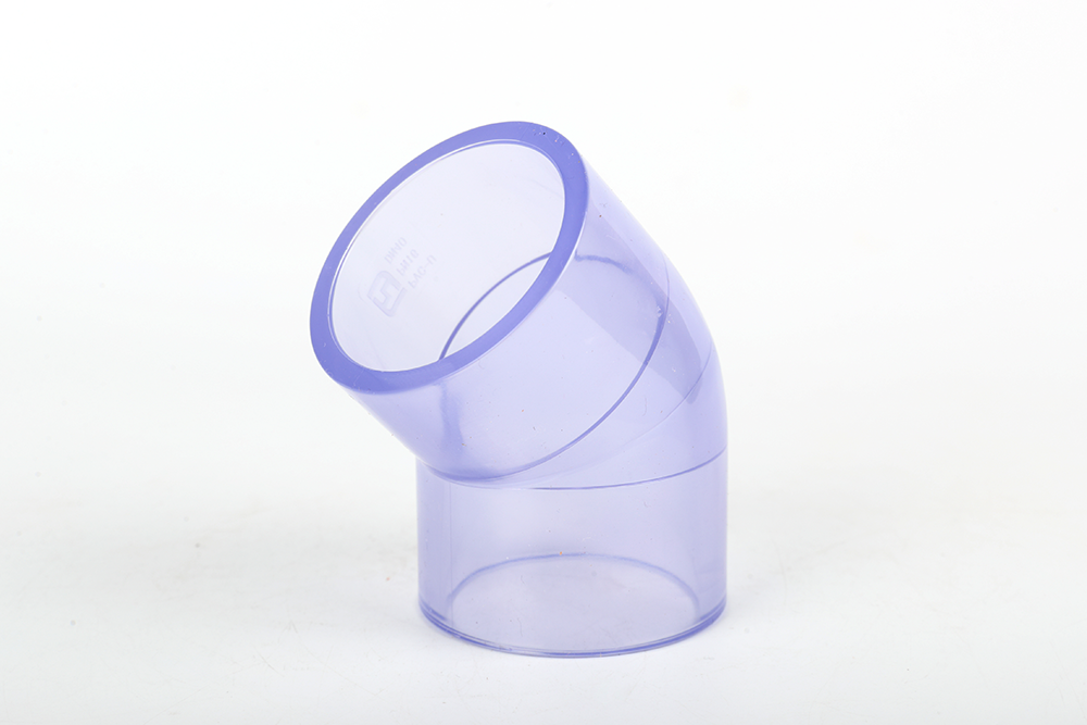 广平透明45° 弯头