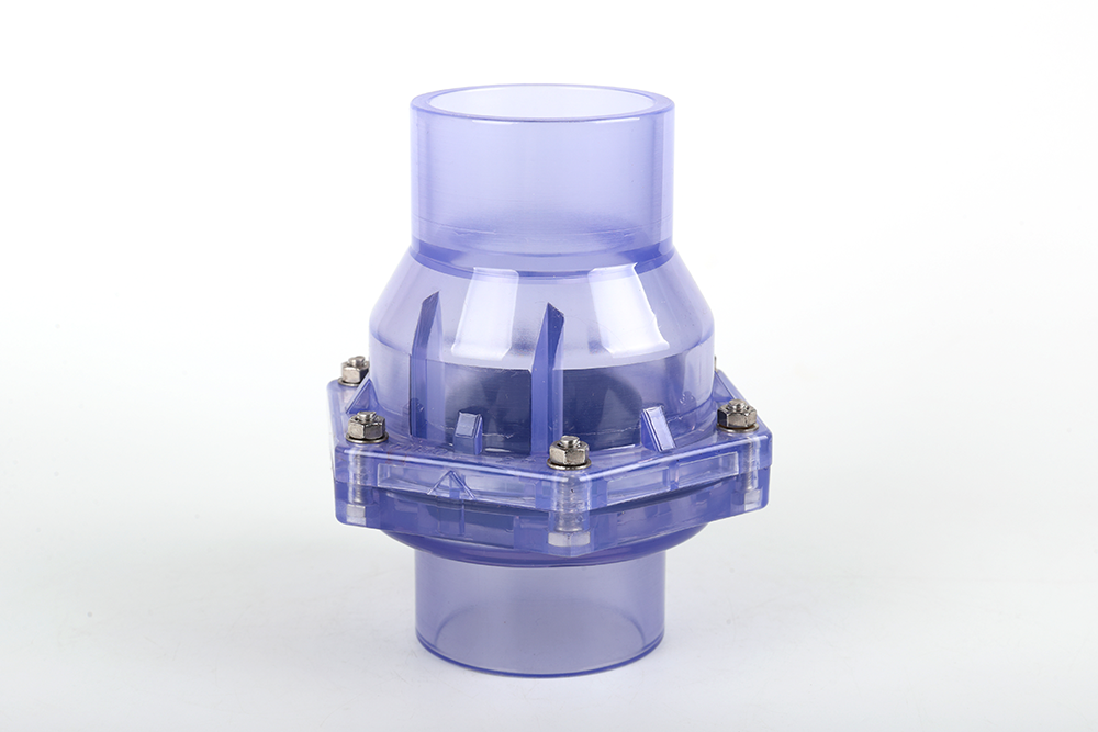 广平透明翻板式止回阀