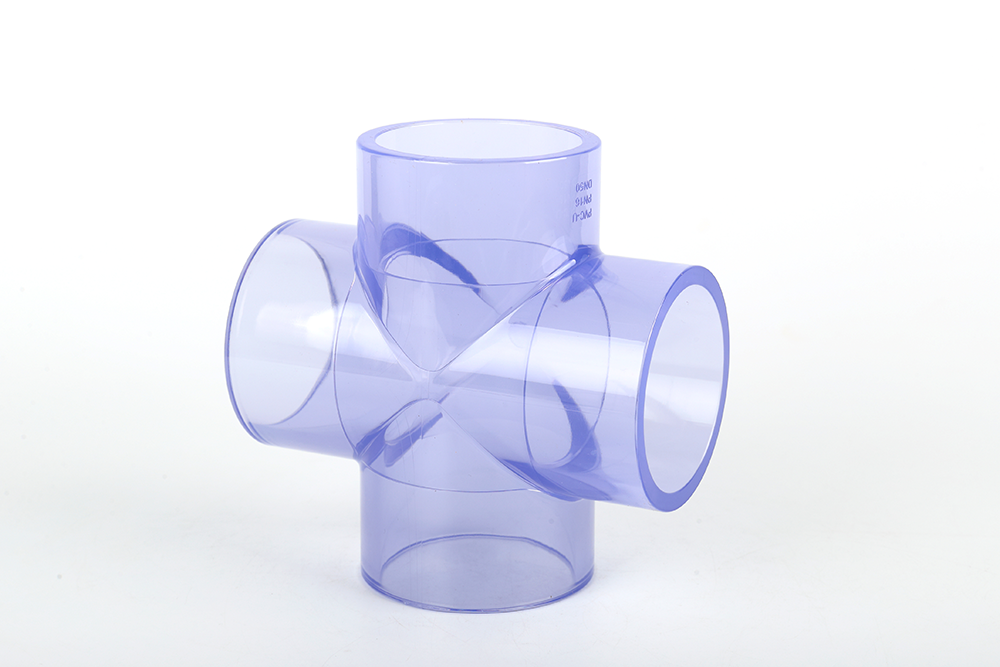 广平透明正四通